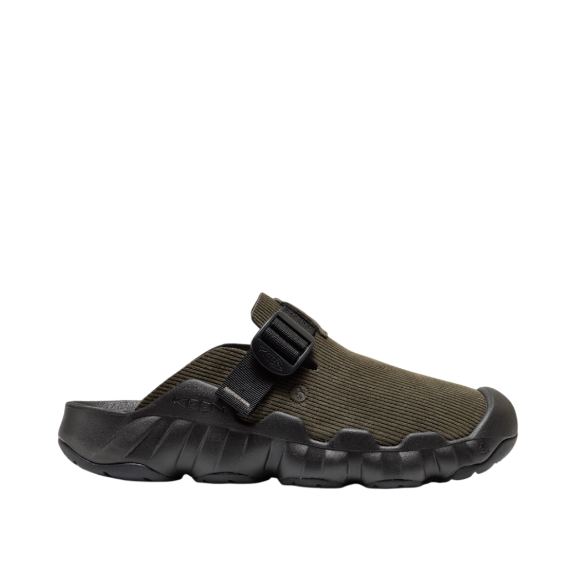 킨 하이퍼포트 클로그 레더 진한 카키 남성 뮬(KEEN HYPERPORT CLOG LEATHER Men Mules Sea Turtle Black)