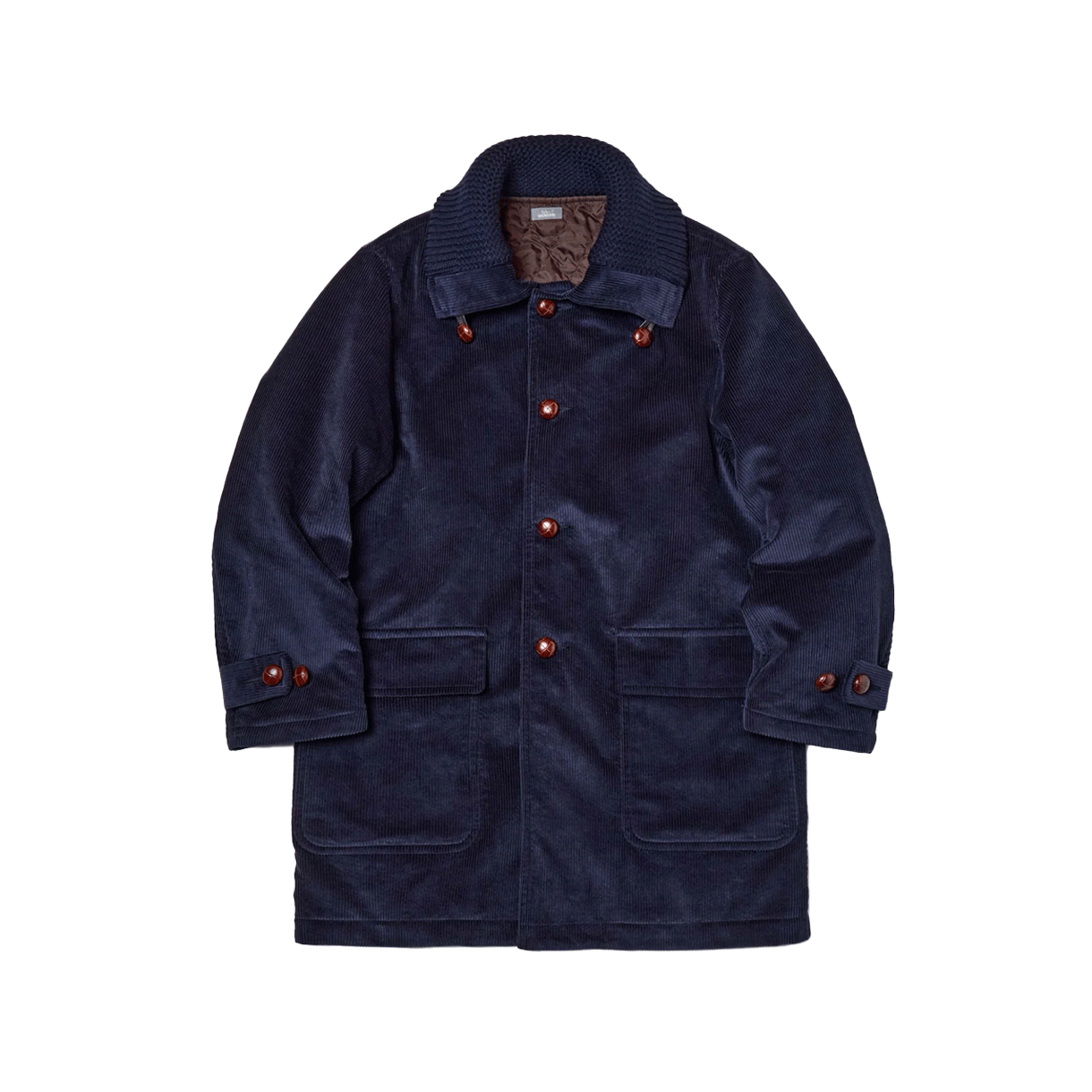 컬러비콘 25WBM-C04134 코트 네이비 - 25FW(Kolor Beacon 25WBM-C04134 Coat Navy - 25FW)