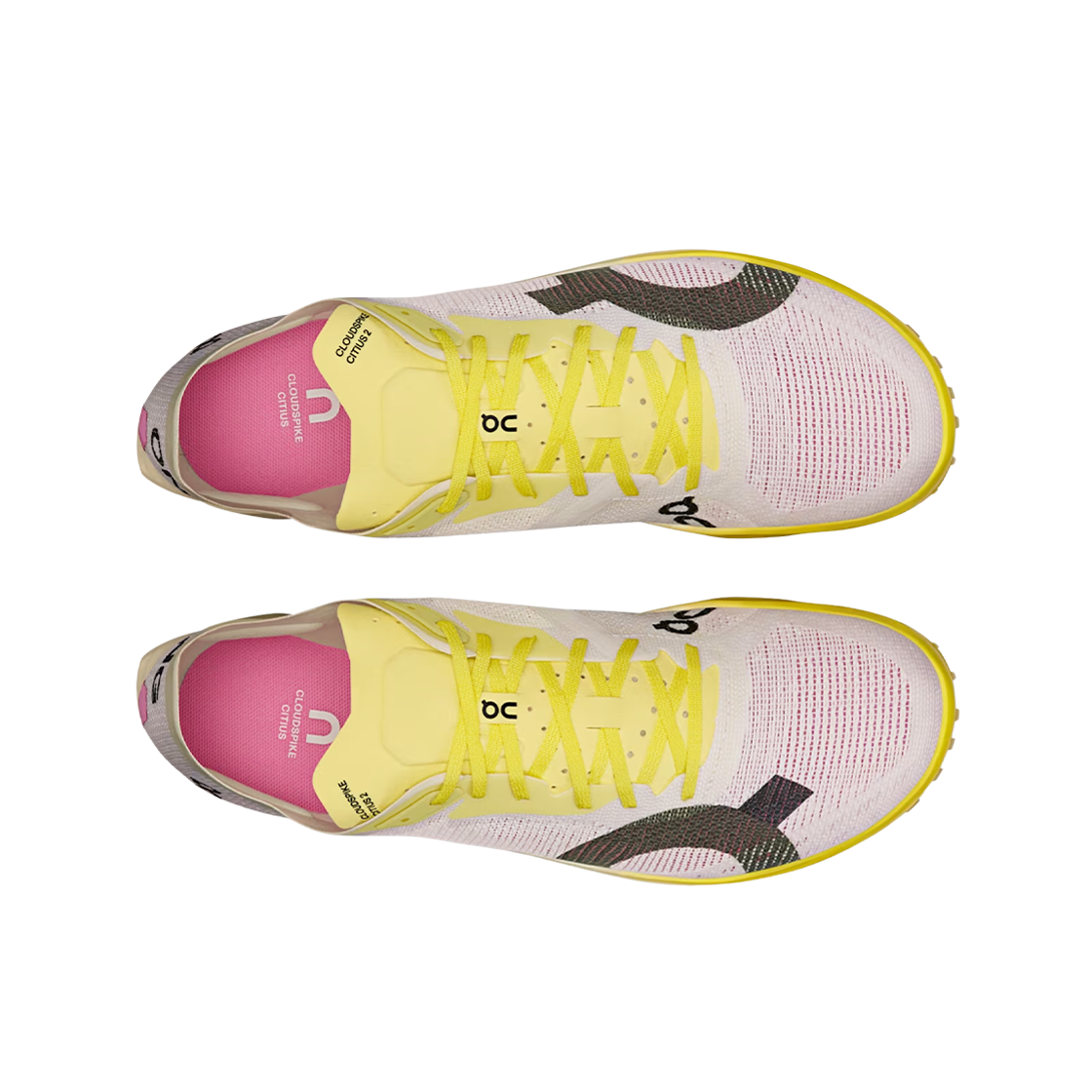 온 러닝 클라우드스파이크 시티우스 2 화이트 라즈베리(On Running Cloudspike Citius 2 White Raspberry) - 2