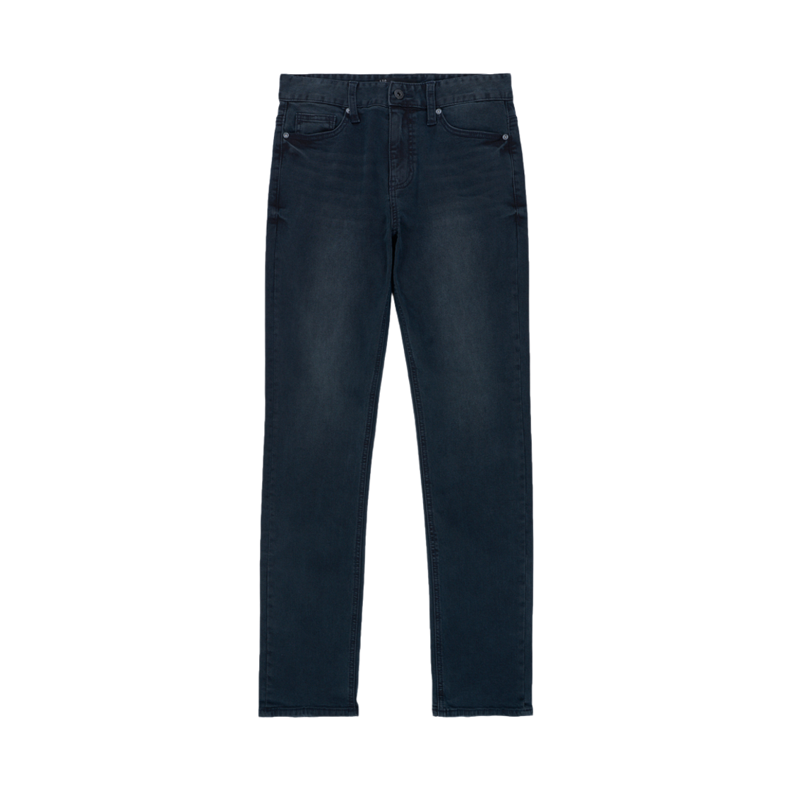 5FW21PT40 Ryul+Wai: Denim Relaxed Slim Taper Pants Dark Grey K5