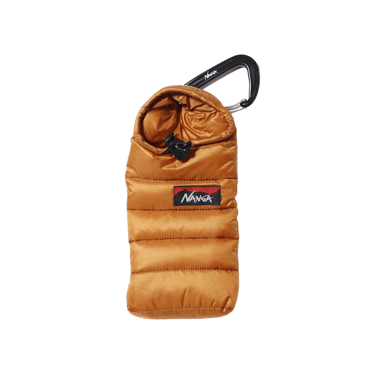 난가 미니 슬리핑 백 폰 케이스 옐로우 - 25FW(Nanga Mini Sleeping Bag Phone Case Yellow - 25FW)