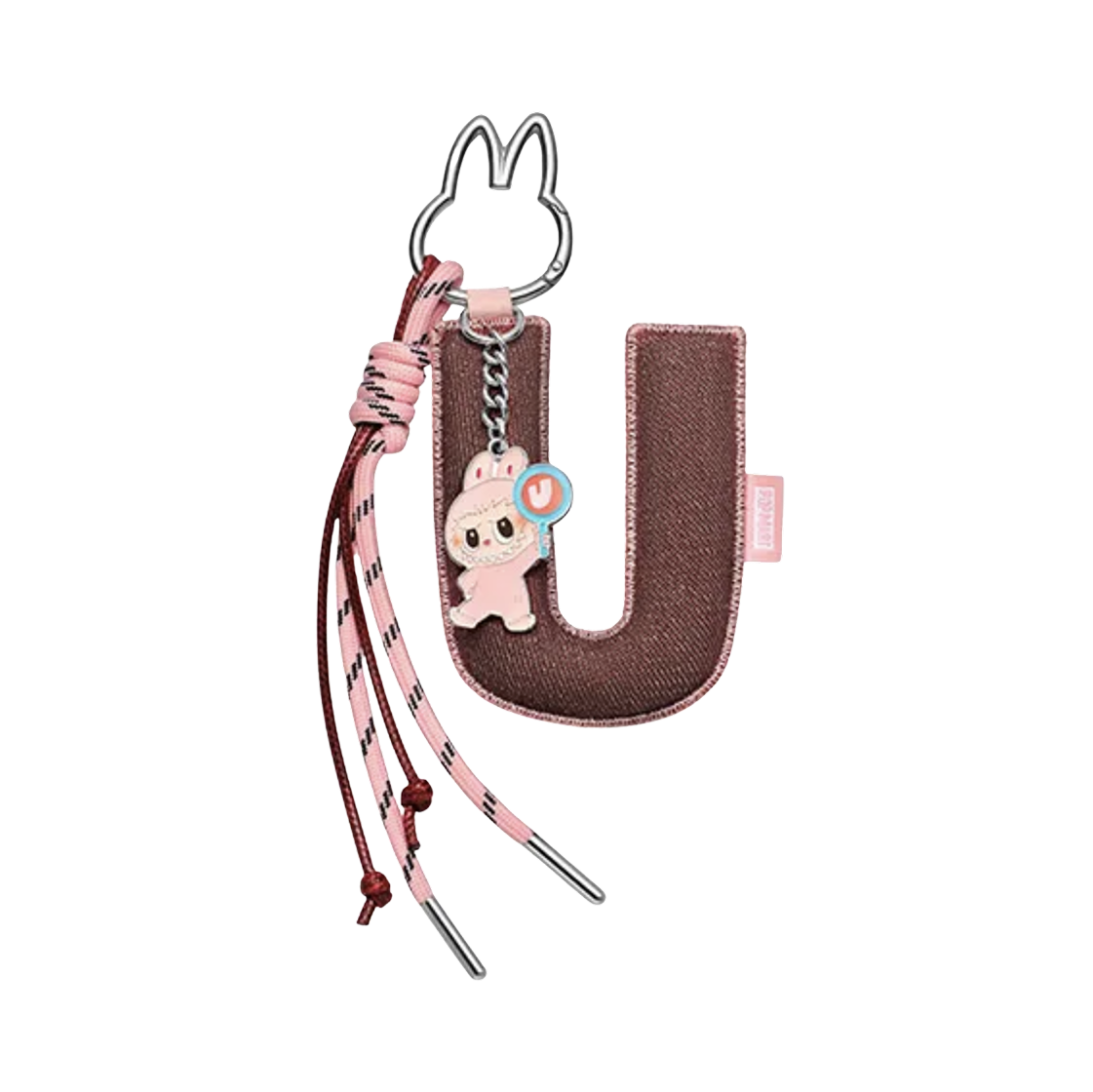 - Pop Mart Labubu The Monsters Pin For Love Series - Letter Pendant (N-Z) U (Opened Case)