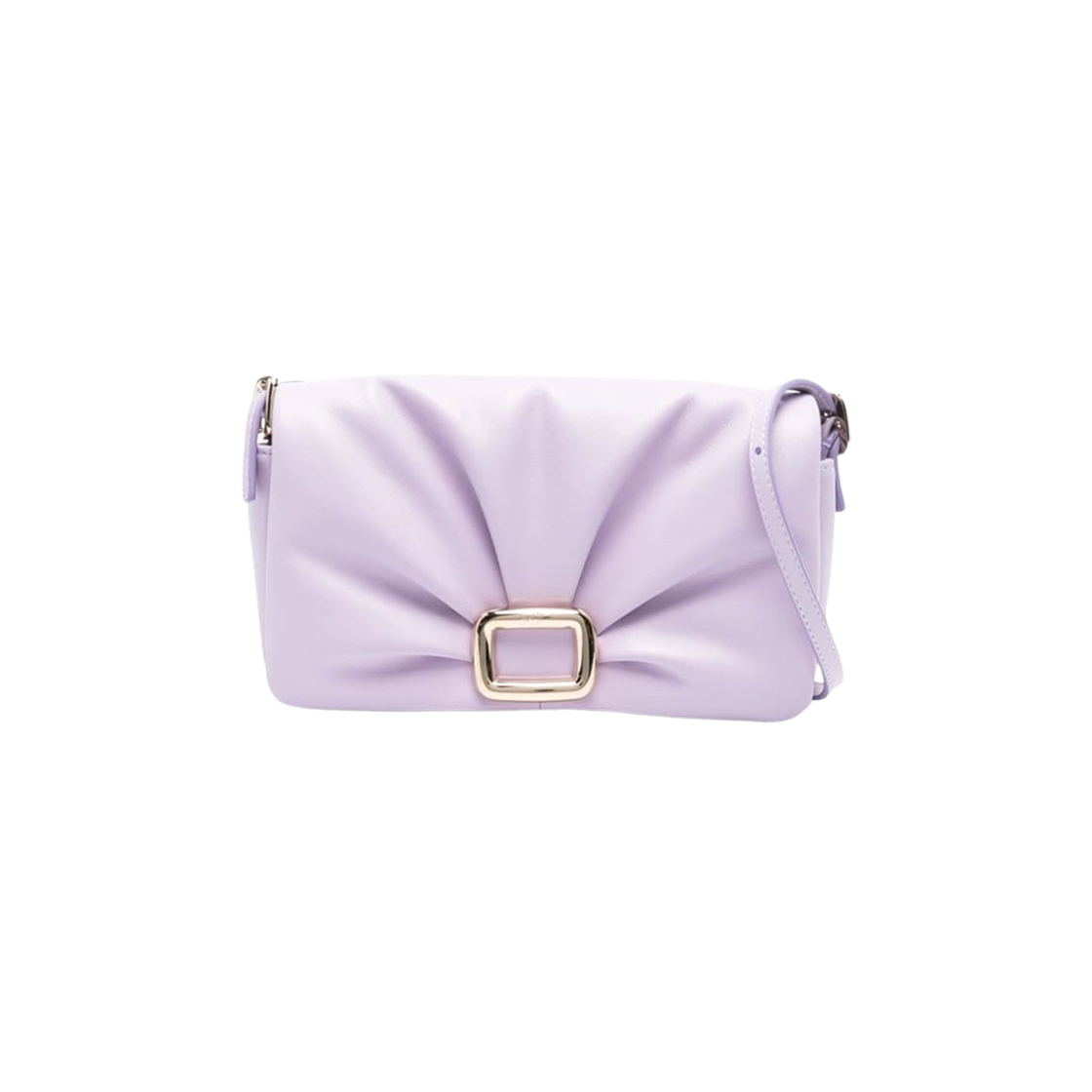 로저 비비에 비브 쇼크 레더 폰 홀더 바이올렛(Roger Vivier Viv' Choc Phone Holder in Leather Violet)