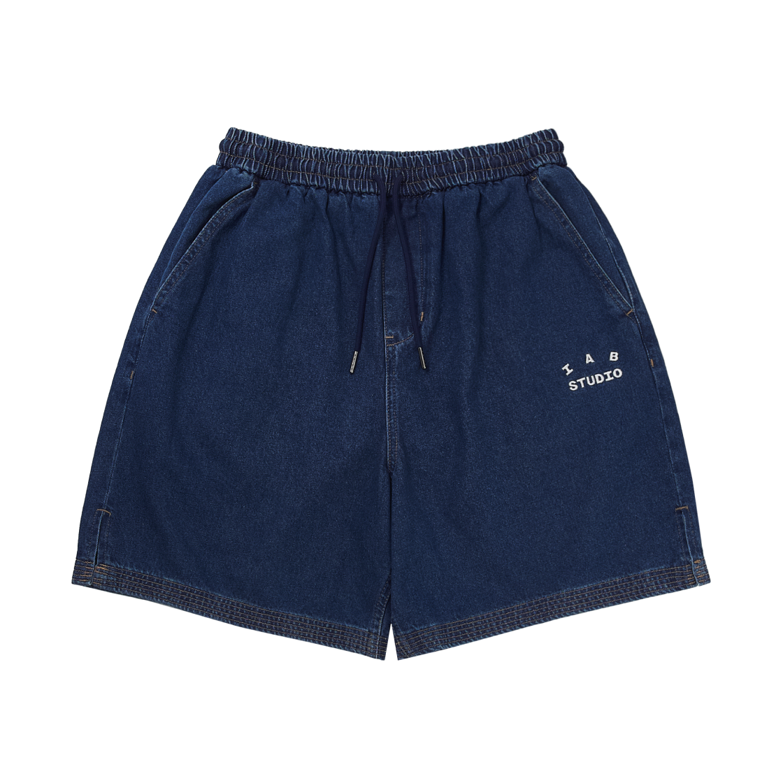 아이앱 스튜디오 데님 쇼츠 딥 블루(IAB Studio Denim Shorts Deep Blue)