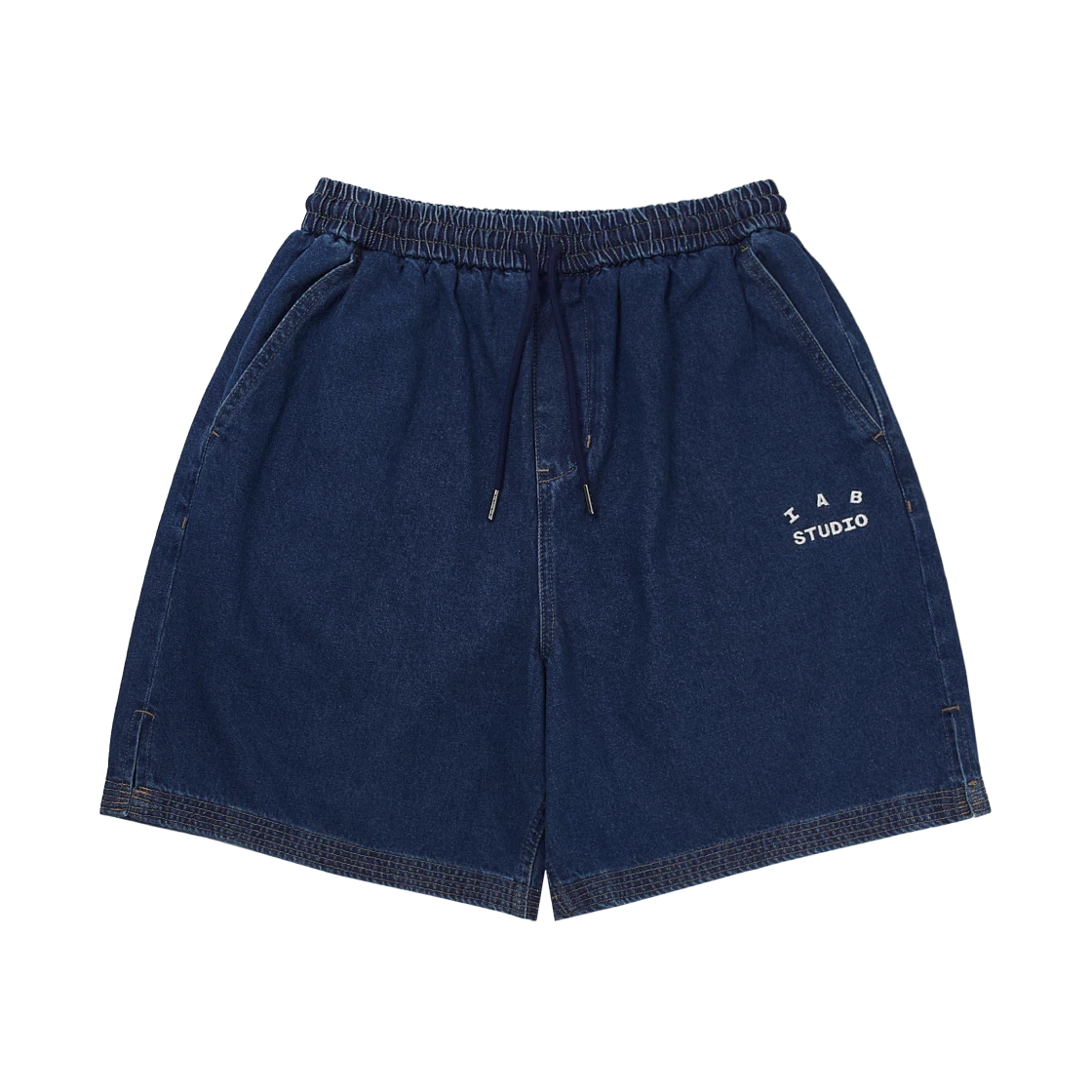 IAB Studio IAB Studio Denim Shorts Deep Blue · S