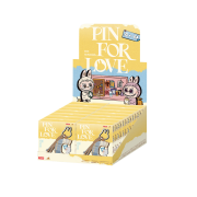 Pop Mart Labubu The Monsters Pin For Love Series - Letter Pendant Sealed Case (A-M) (14 Blind Boxes)