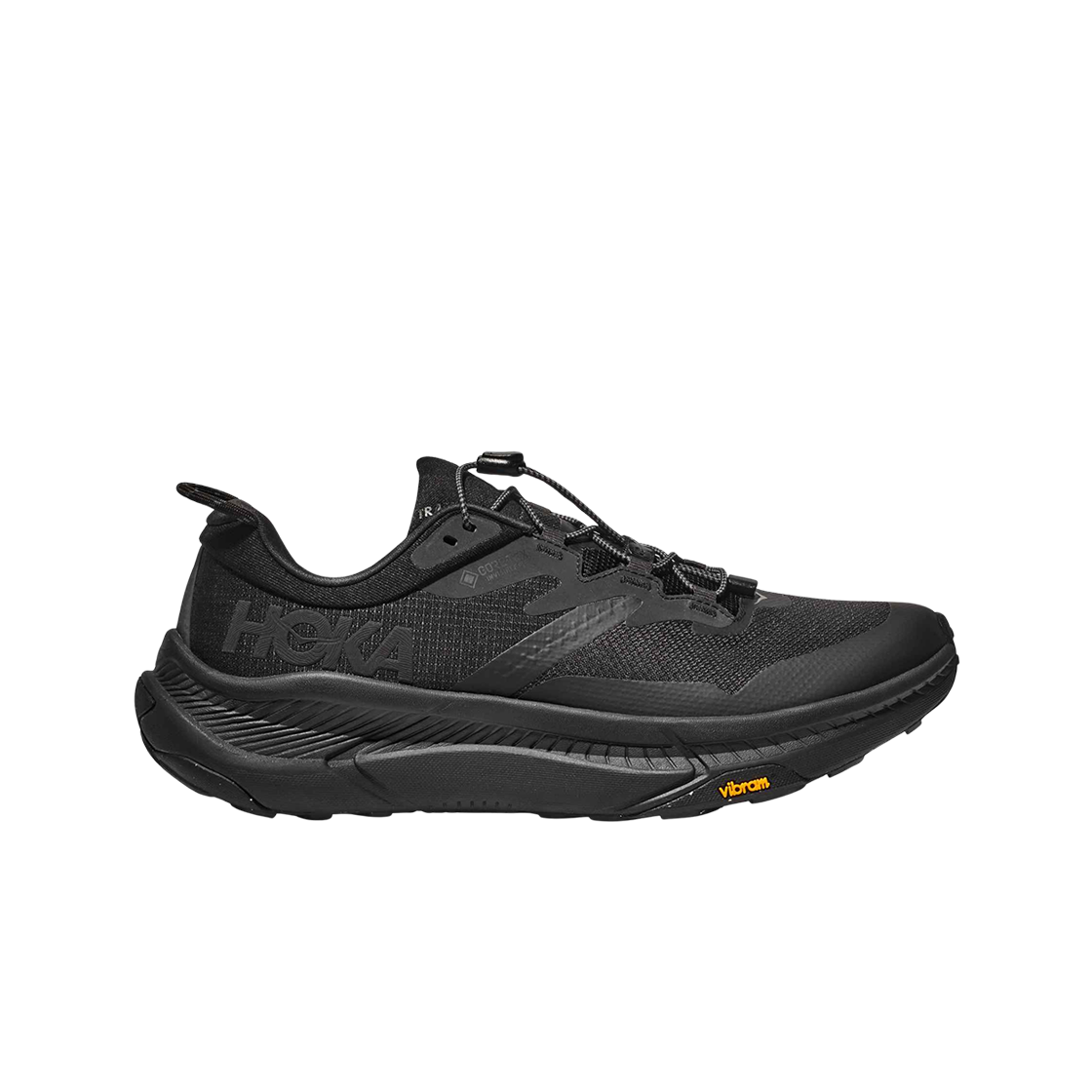 (W) 호카 트랜스포트 GTX 블랙 - 와이드((W) Hoka Transport GTX Black - Wide)