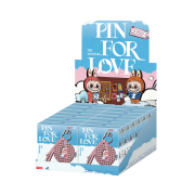 Pop Mart Labubu The Monsters Pin For Love Series - Letter Pendant Sealed Case (N-Z) (14 Blind Boxes)