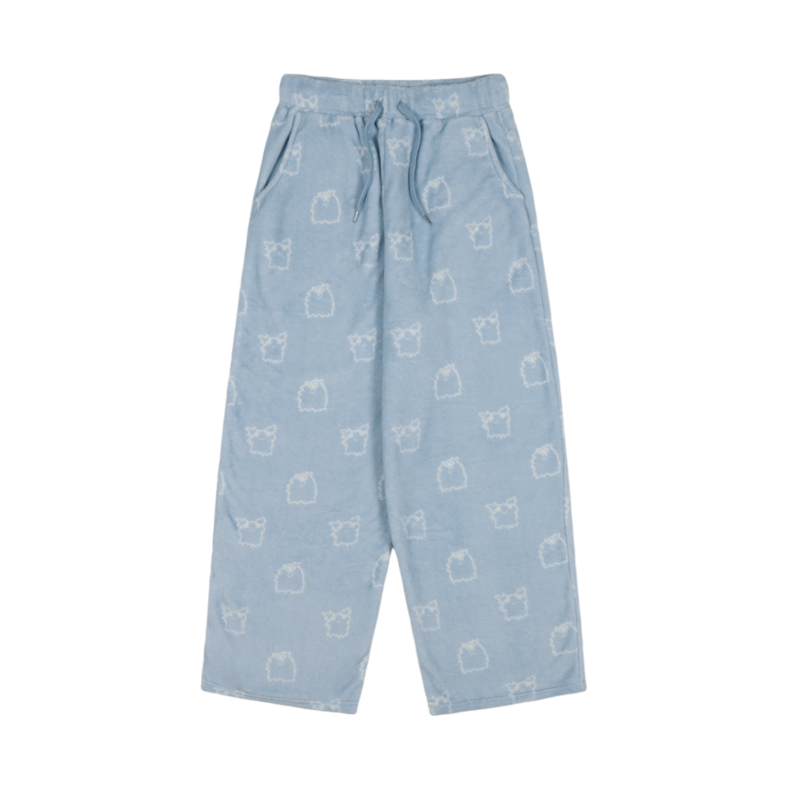 팬시클럽 Zzz 더스티 살롱 파자마 팬츠 스카이 블루