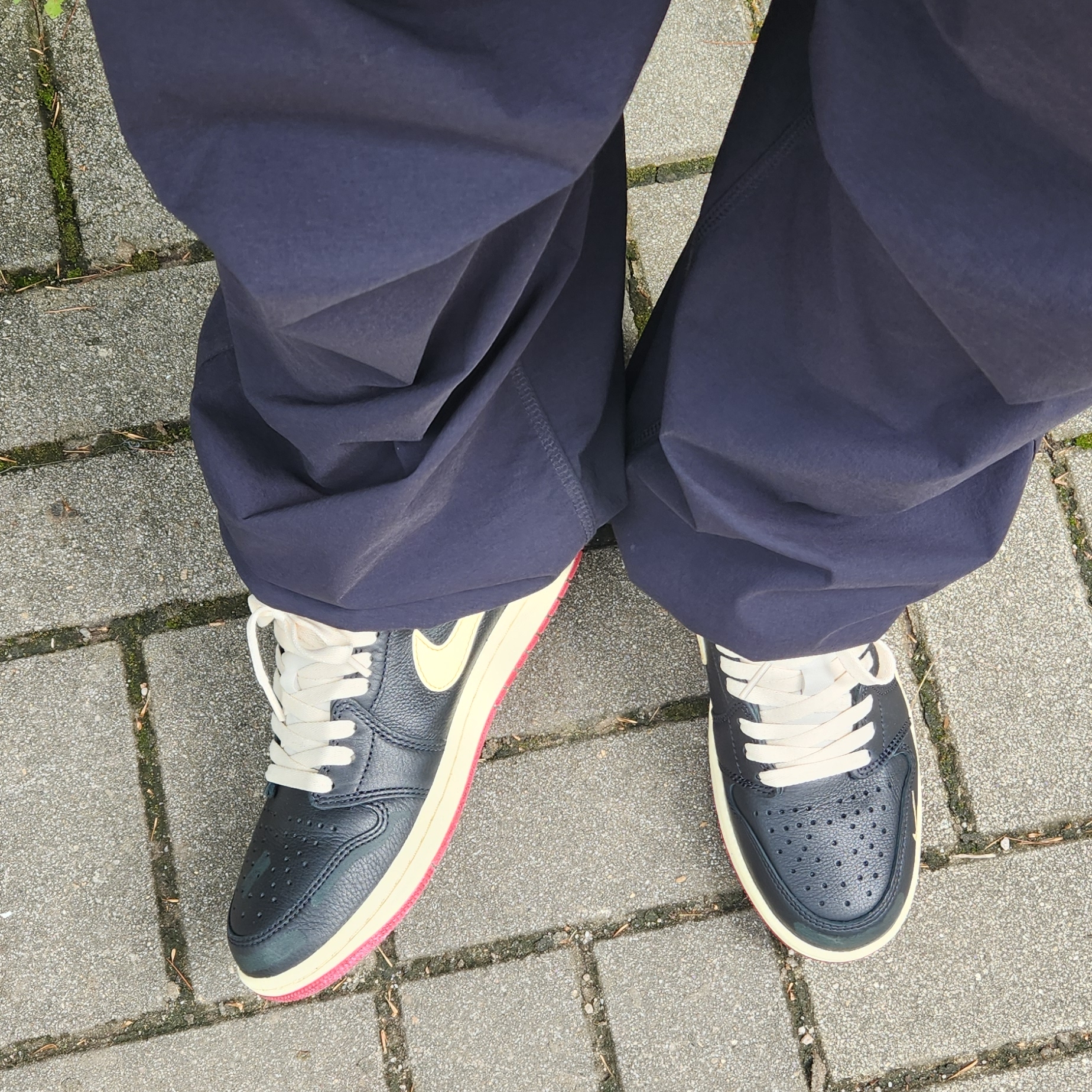 Jordan 1 x Nigel Sylvester Retro Low OG Better With Time 착용 스타일 - 5