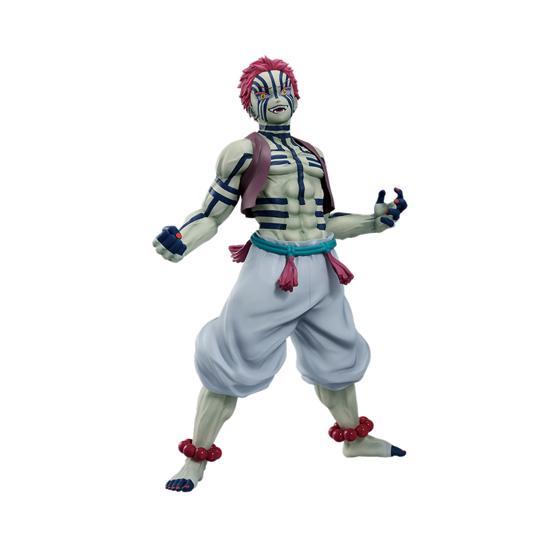 - Bandai Ichiban Kuji Demon Slayer Kimetsu no Yaiba - Upper Rank Three C Prize Akaza MASTERLISE