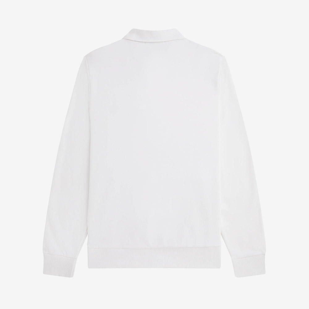 프레드 페리 클럽하우스 테니스 뱃지 칼라드 스웻셔츠 스노우화이트(Fred Perry Clubhouse Tennis Badge Collared Sweatshirt Snow White) - 6