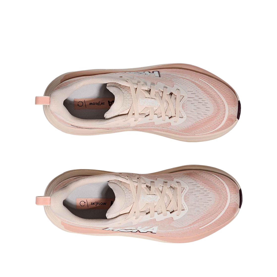 (W) 호카 스카이플로우 로즈 크림 로즈 라떼 - 레귤러((W) Hoka Skyflow Rose Cream Rose Latte - Regular) - 2