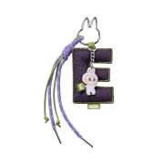 Pop Mart Labubu The Monsters Pin For Love Series - Letter Pendant (A-M) E (Opened Case)