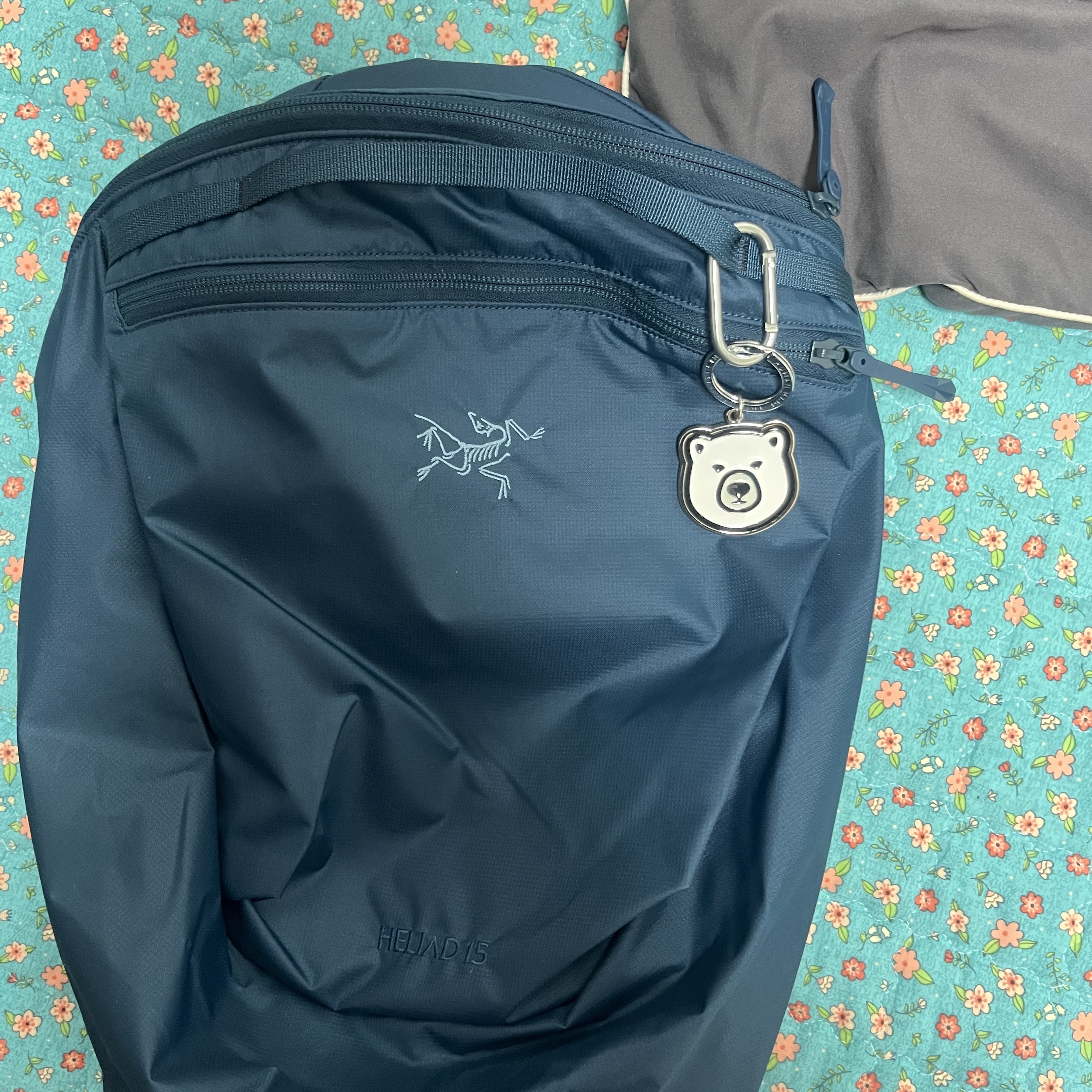 Arc'teryx Heliad 15 Backpack Nightscape 착용 스타일