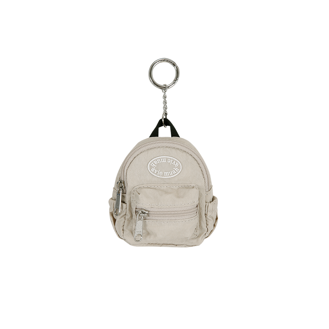 - Aviemuah Tutto Backpack Keyring Beige
