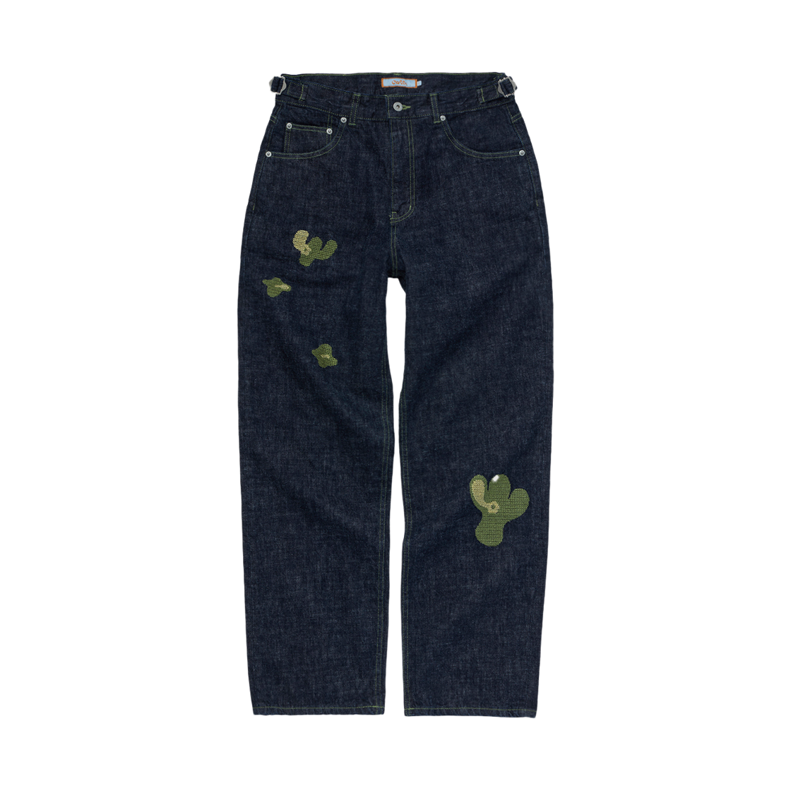 꼬떼 캑터스 가든 데님팬츠 인디고(COTTE Cactus Garden Denim Pants Indigo)