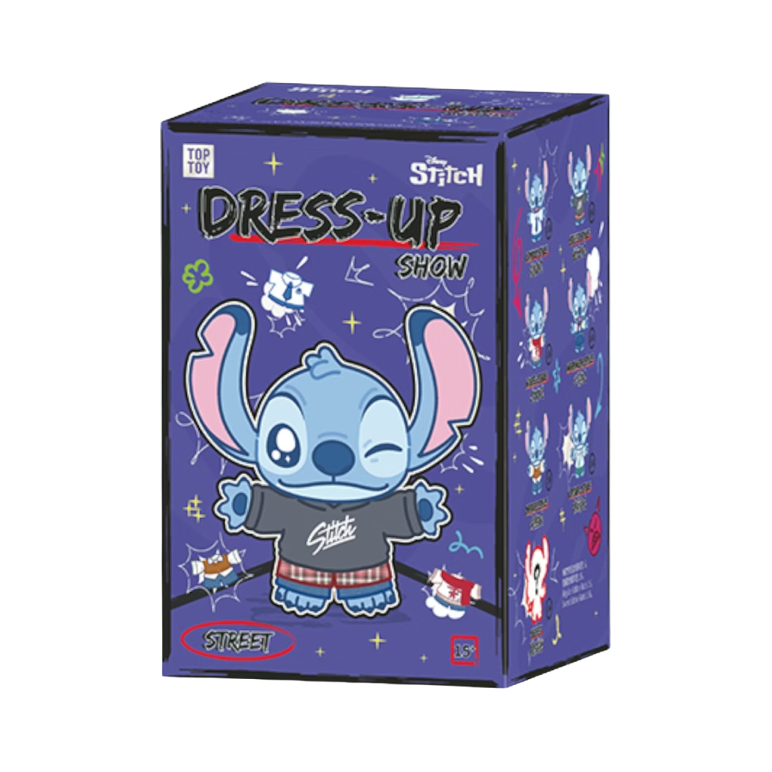 탑 토이 스티치 드레스 업 쇼 시리즈 미개봉 랜덤박스 (1개입)(Top Toy Stitch Dress Up Show Series Sealed Case (1 Blind Box))