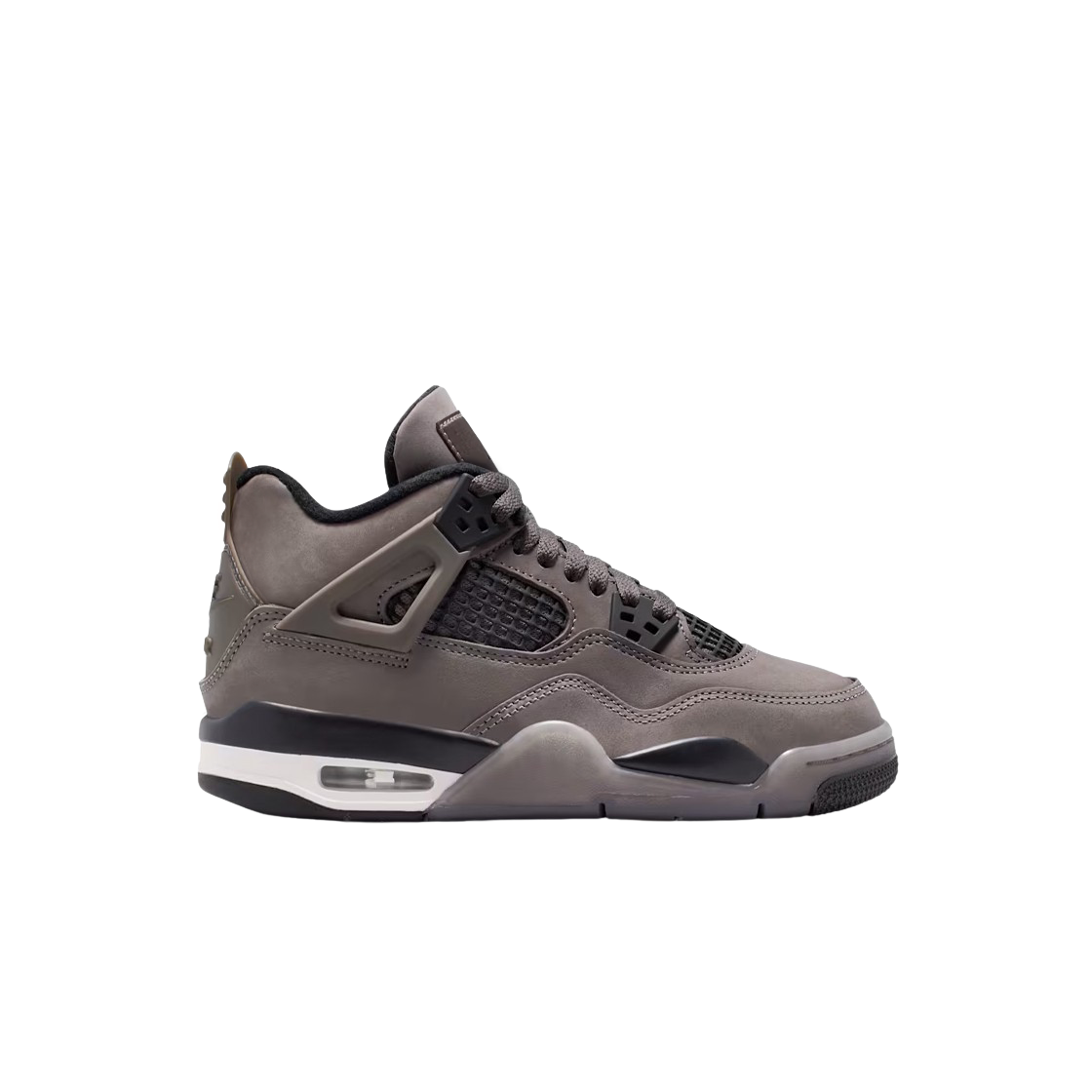 (GS) 조던 4 레트로 케이브 스톤 앤 블랙((GS) Jordan 4 Retro Cave Stone and Black)