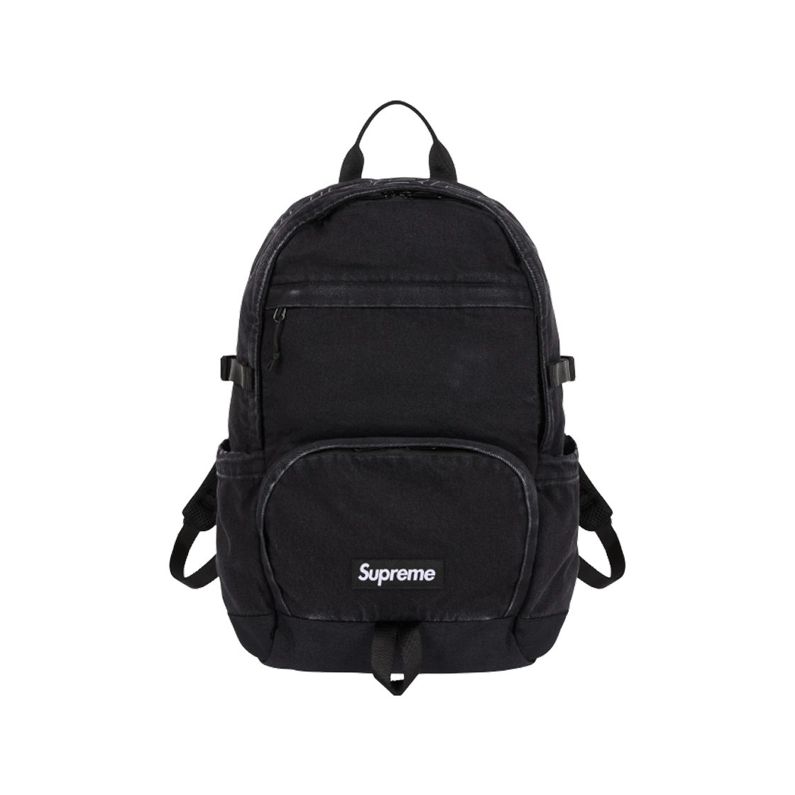 슈프림 데님 백팩 블랙 - 25FW(Supreme Denim Backpack Black - 25FW)