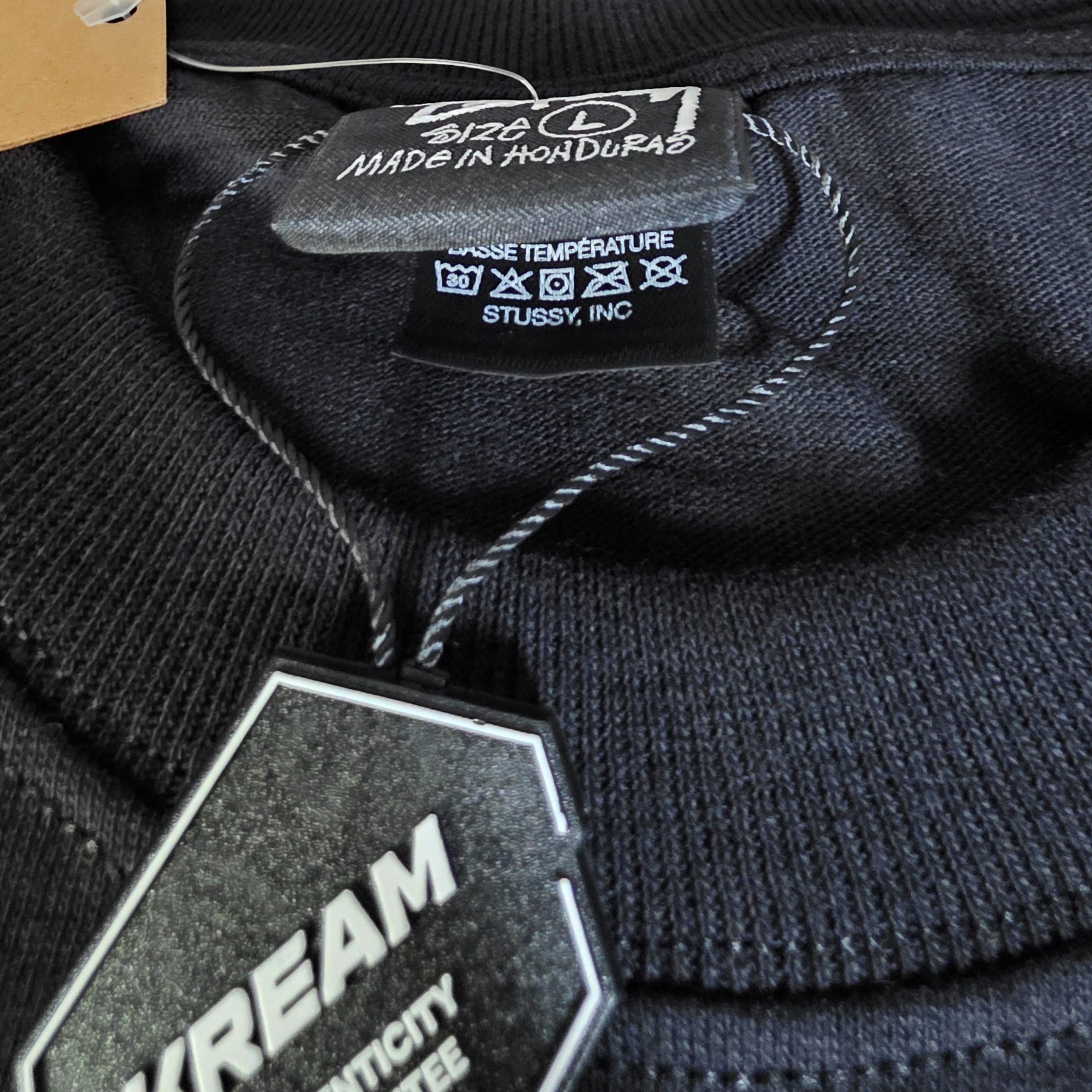 Stussy Rollers T-Shirt Black 착용 스타일 - 2