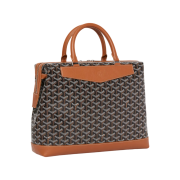 Goyard Cisalpin Document Case Black Tan