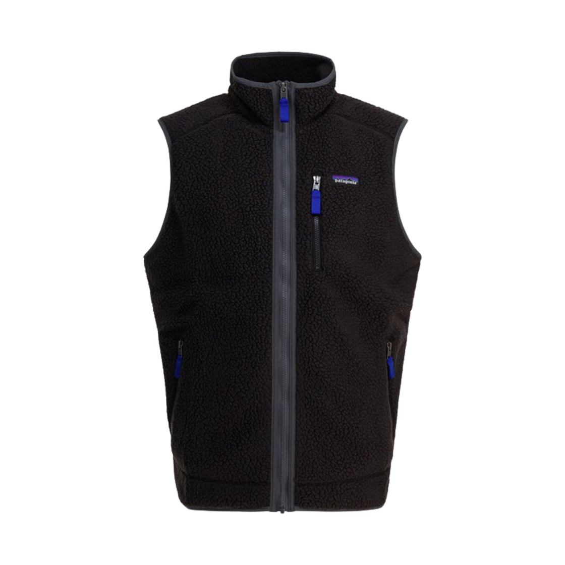 파타고니아 레트로 파일 플리스 베스트 블랙 포지 그레이(Patagonia Retro Pile Fleece Vest Black Forge Grey)