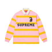 Supreme Stripe Rugby Pink - 25FW