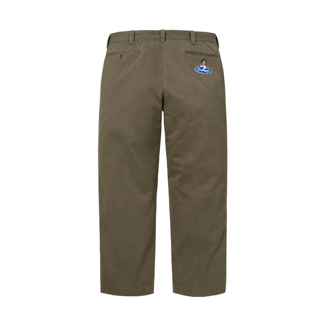 슈프림 치노 팬츠 올리브 - 25FW | Supreme | KREAM