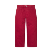 Supreme Baggy Jean Red - 25FW