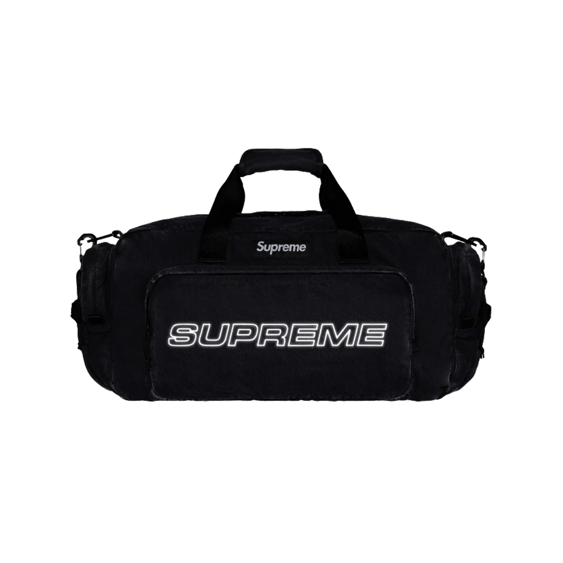 슈프림 데님 더플백 블랙 - 25FW(Supreme Denim Duffle Bag Black - 25FW) - 2