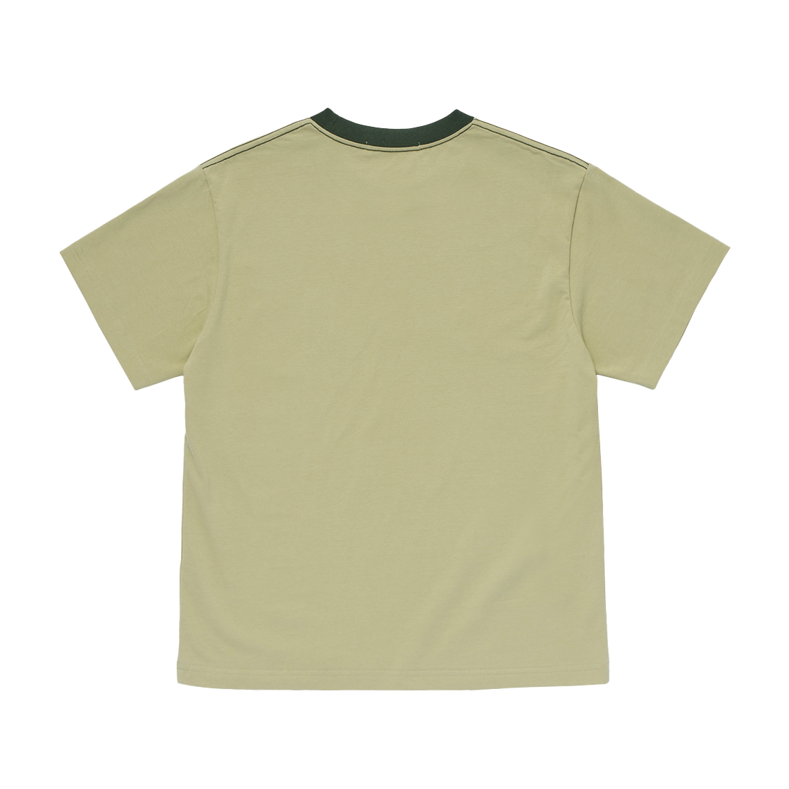 꼬떼 체크아플리케 티셔츠 라이트그린(COTTE Cotte Check Applique T-Shirt Light Green) - 2
