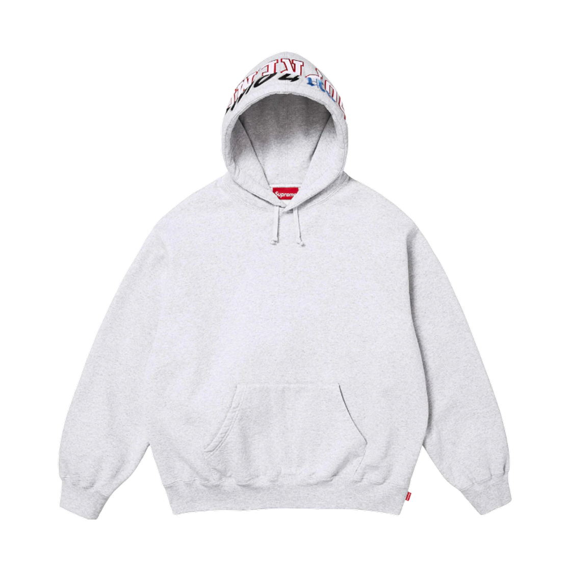 슈프림 멀티 로고 후드 스웨트셔츠 애쉬 그레이 - 25FW(Supreme Multi Logos Hooded Sweatshirt Ash Grey - 25FW) - 2