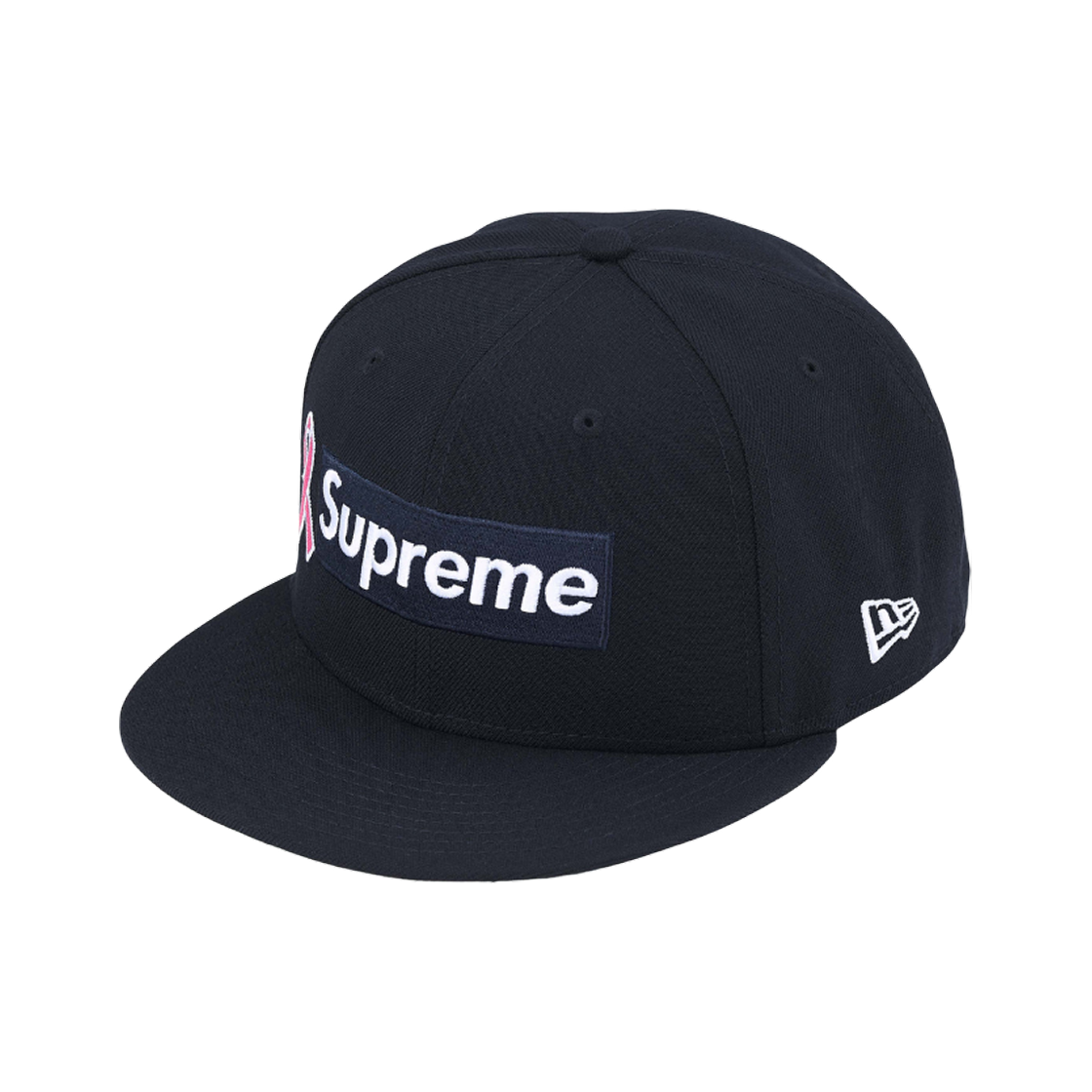슈프림 브레스트 캔서 어웨어니스 박스로고 뉴에라 네이비 - 25FW(Supreme Breast Cancer Awareness Box Logo New Era Navy - 25FW) - 2
