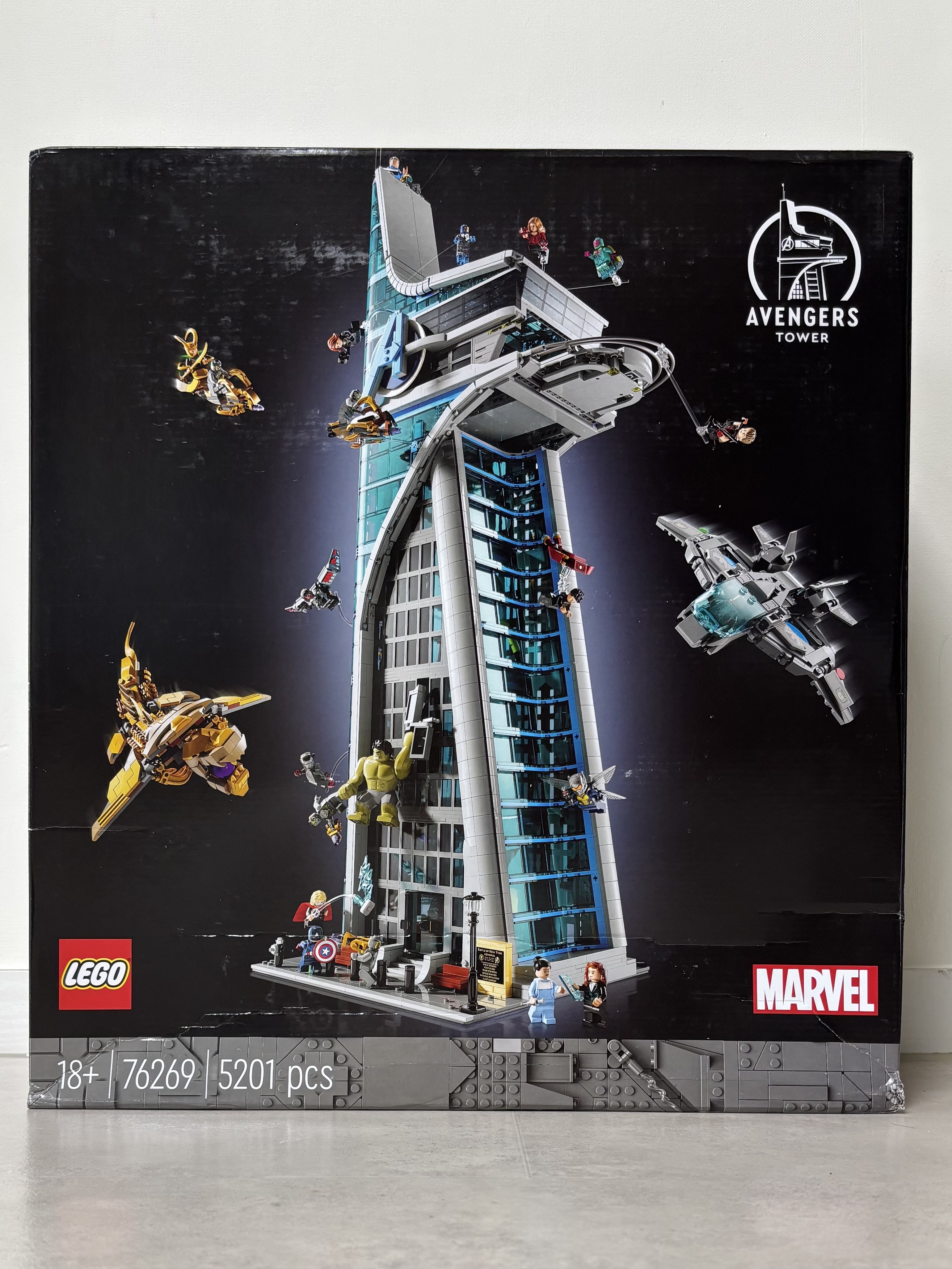 Lego Marvel Avengers Tower 착용 스타일 - 1