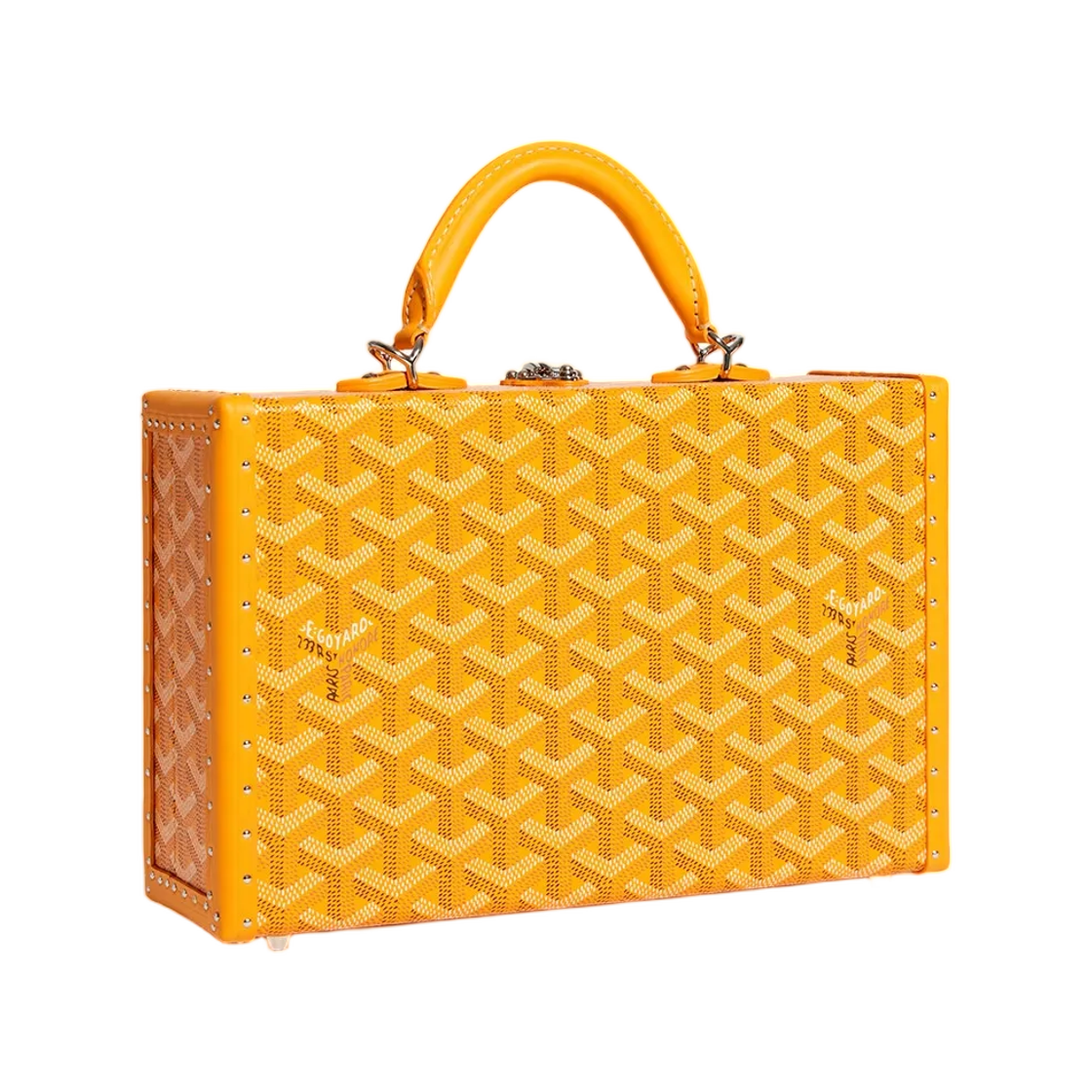 고야드 그랜드 호텔 트렁크 백 옐로우(Goyard Grand Hotel Trunk Bag Yellow) - 1