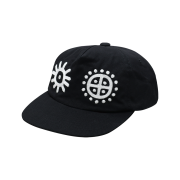 POTS Solar Rune 5panel Cap Black
