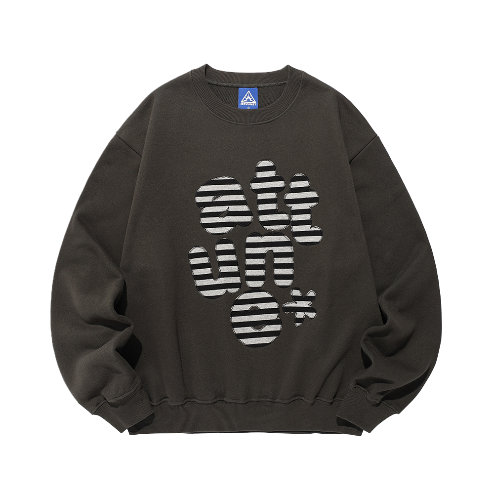 이스트쿤스트 어튠 스웻셔츠 차콜(ISTKUNST Attune Sweatshirts Charcoal)