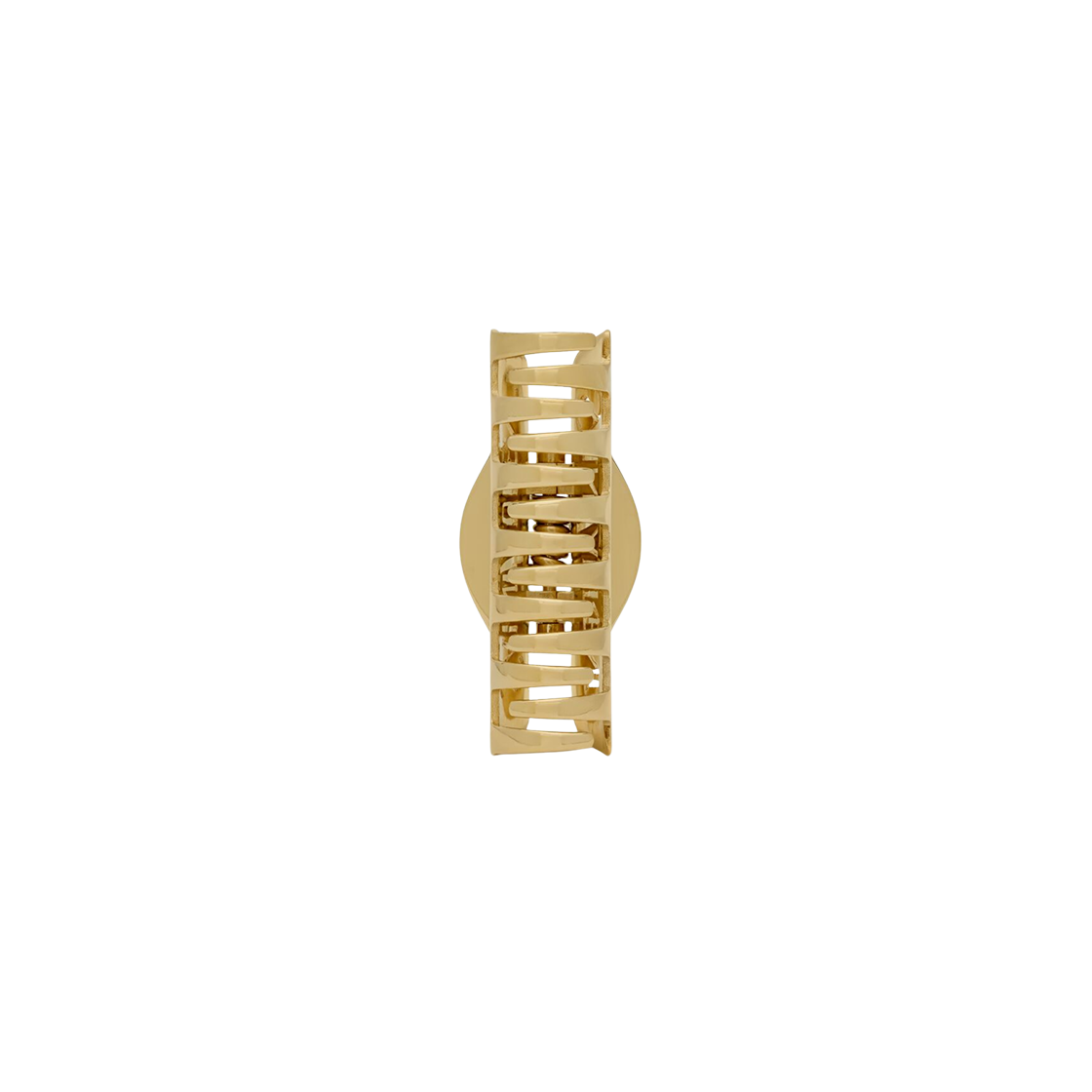 (W) 생로랑 메탈 클로 클립 골드((W) Saint Laurent Claw Clip in Metal Gold) - 2