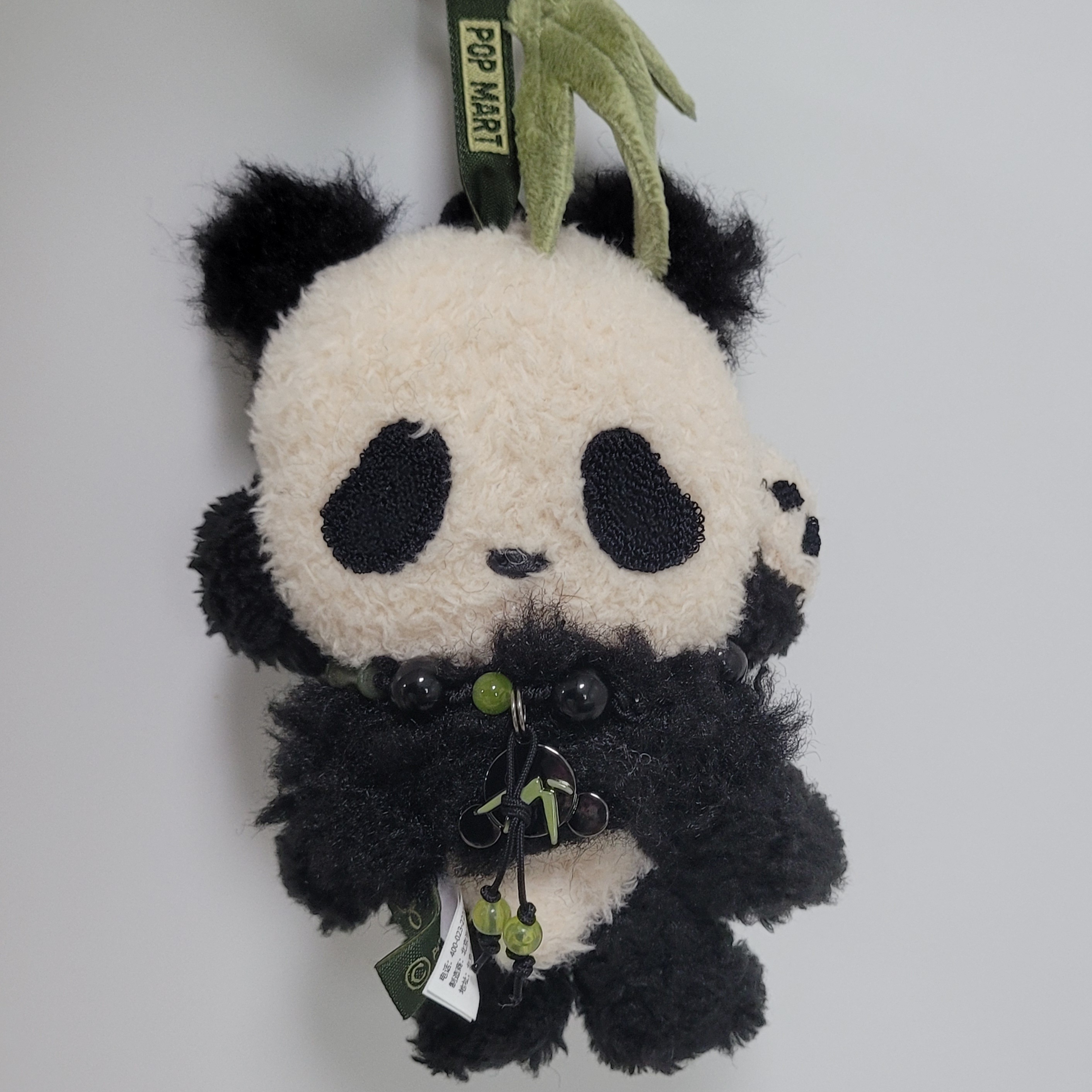 Pop Mart Skullpanda L’Impressionnisme Series Plush Doll Mist (Opened Case), Pop Mart Skullpanda Lazy Panda Plush Doll Pendant 착용 스타일 - 2