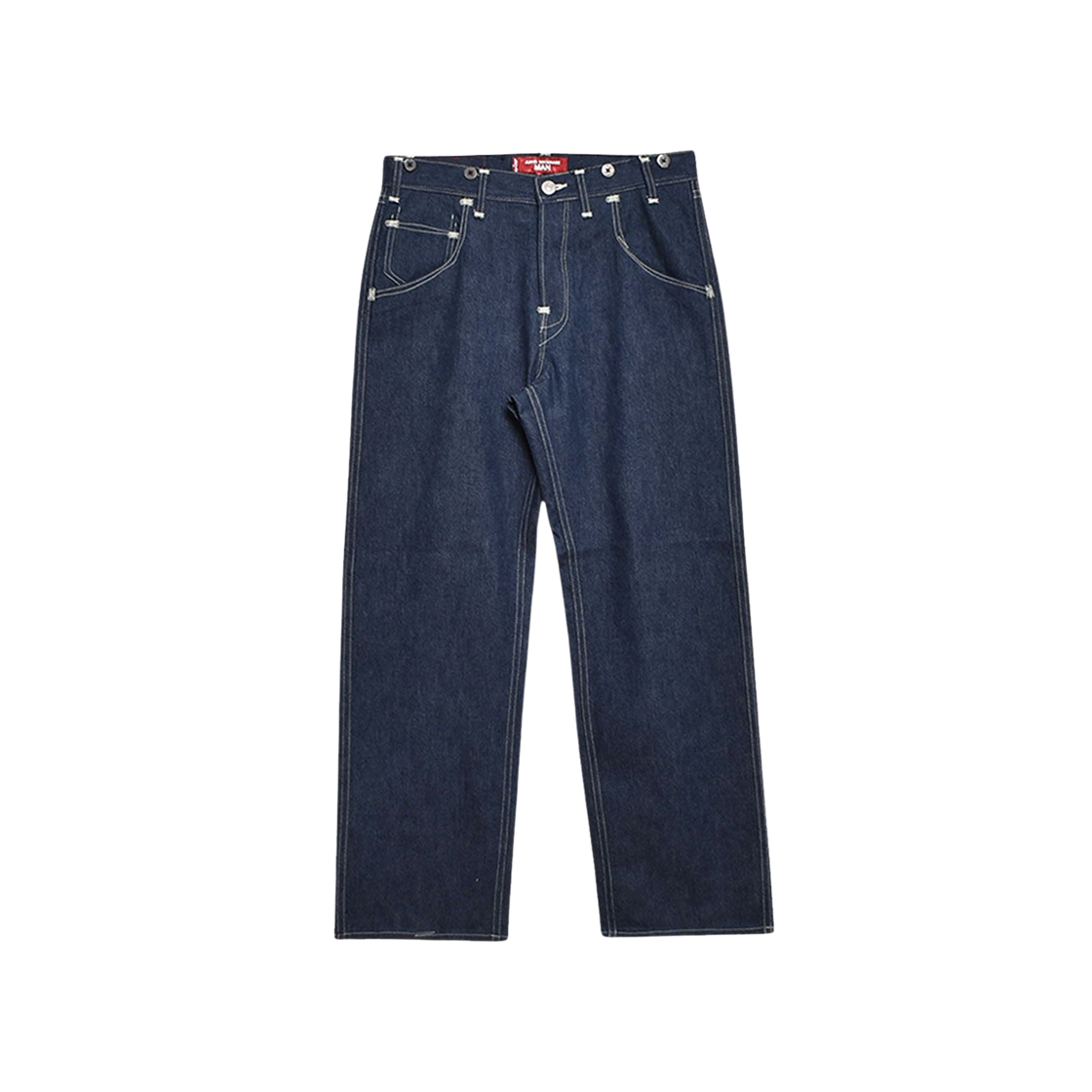WN-P204-051 Junya Watanabe x Levi's Straight Leg Jeans Indigo