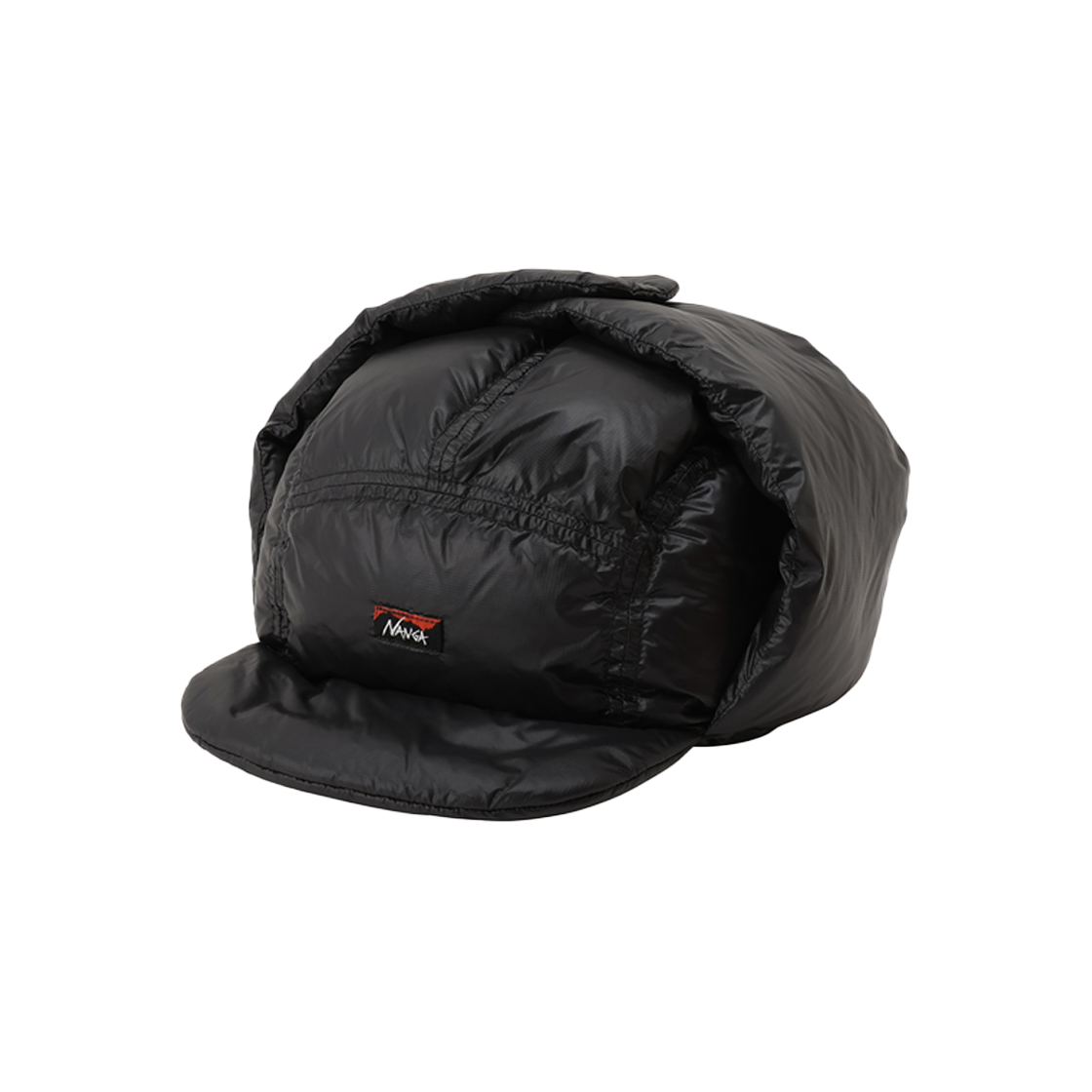 난가 마운틴 로지 다운 이어 플랩 캡 블랙 - 25FW(Nanga Mountain Lodge Down Ear Flap Cap Black - 25FW)