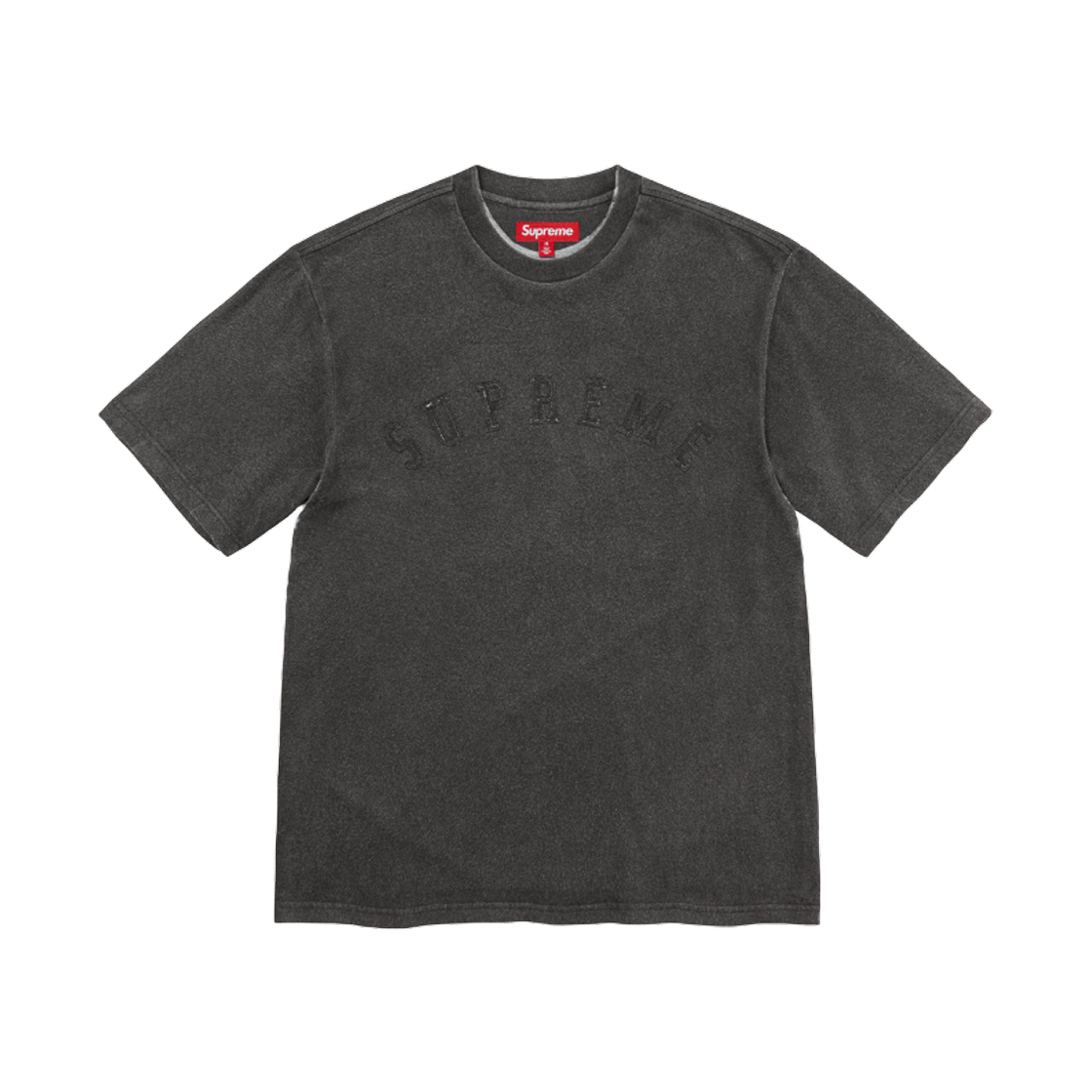 슈프림 오버프린트 숏슬리브 탑 블랙 - 25FW(Supreme Overprint S/S Top Black - 25FW)