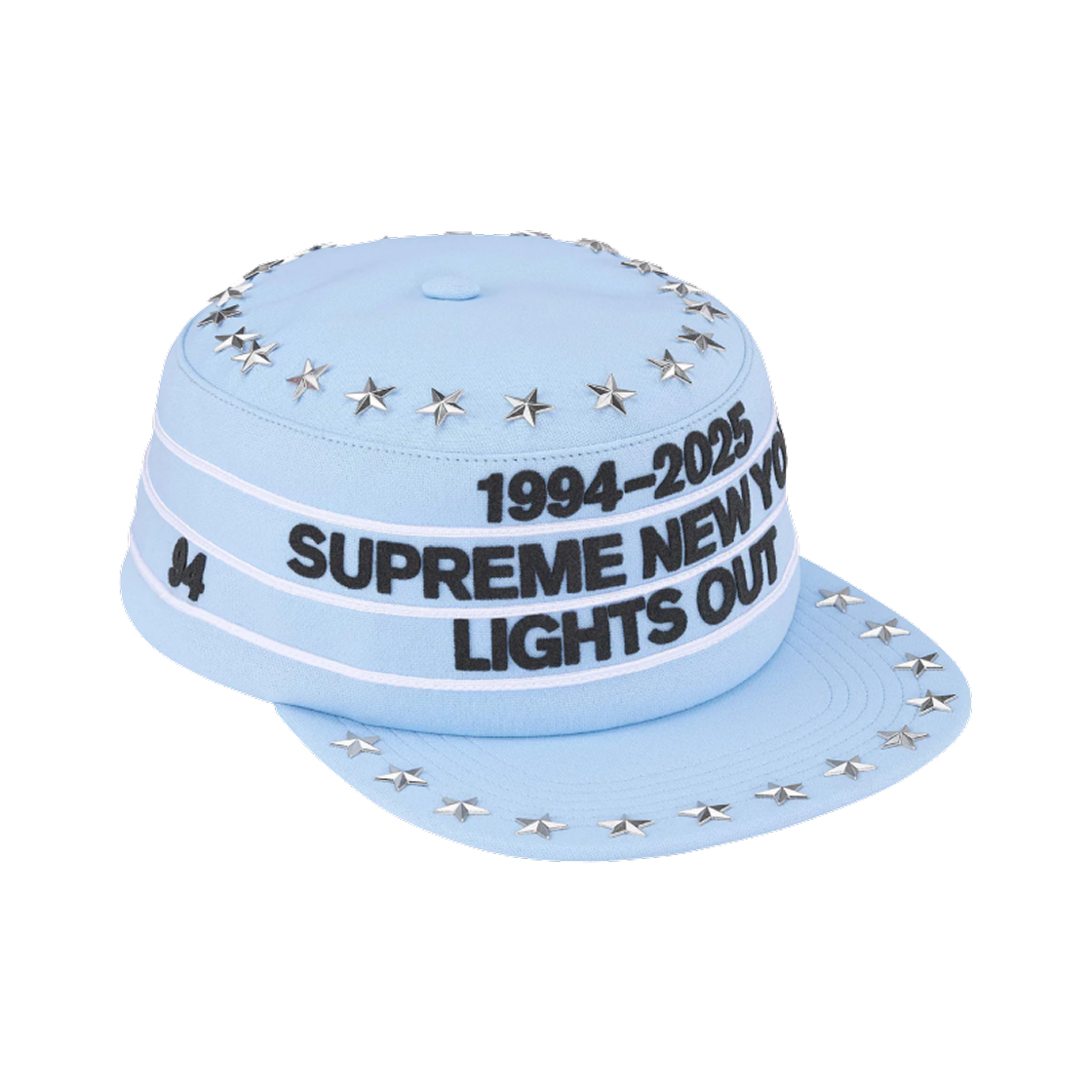 슈프림 스타 스터드 필박스 햇 라이트 블루 - 25FW | Supreme | KREAM
