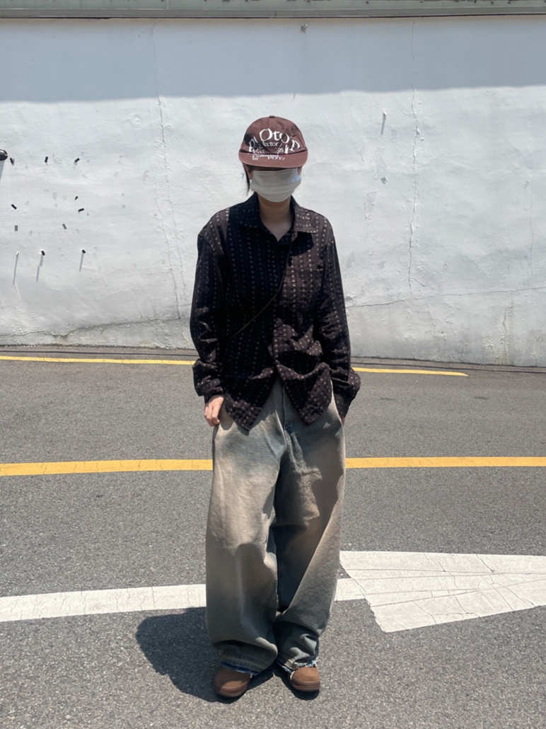 (W) Nike Air Force 1 '07 Cacao Wow 착용 스타일 - 1