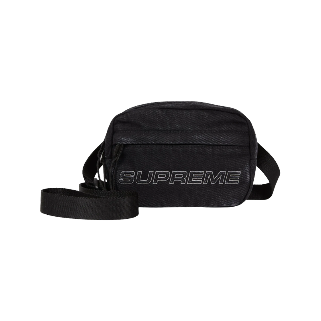슈프림 데님 미니 숄더백 블랙 - 25FW(Supreme Denim Mini Shoulder Bag Black - 25FW)