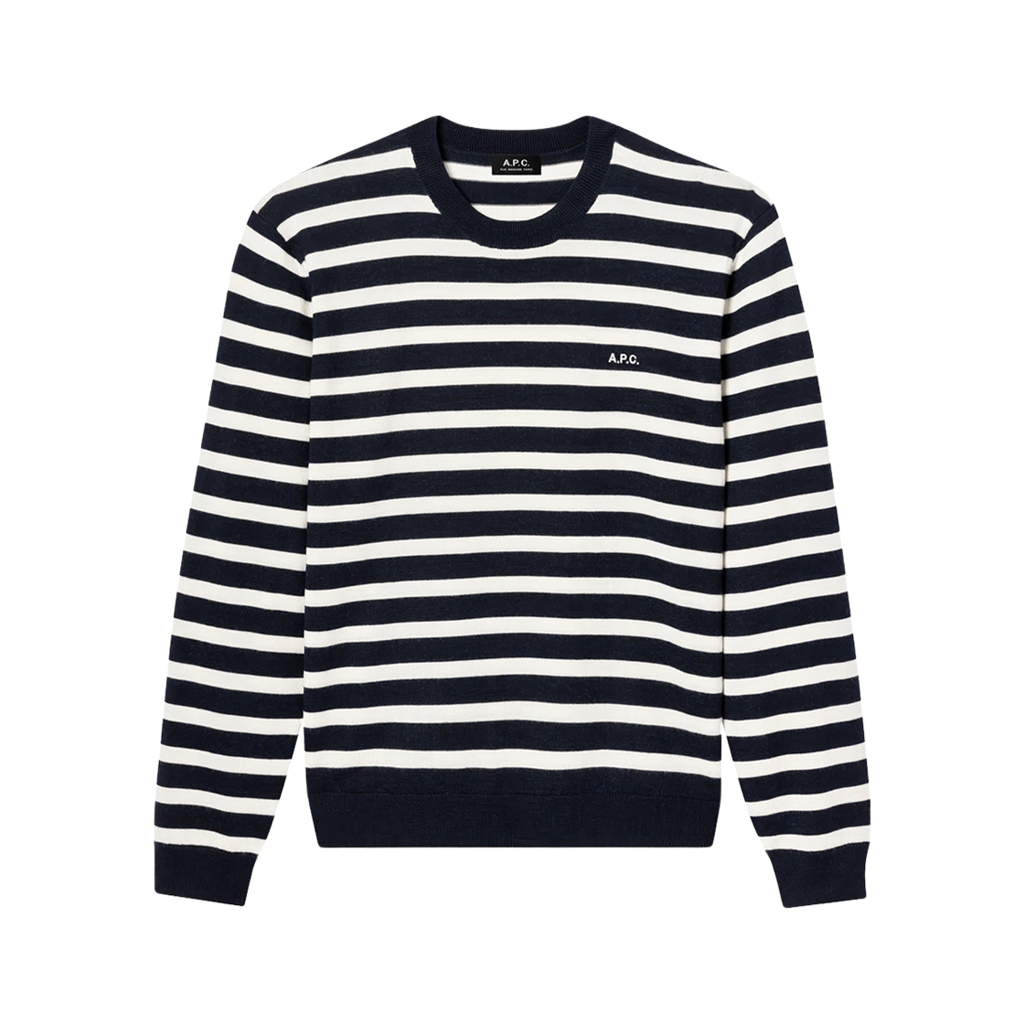 아페쎄 마티아스 점퍼 다크 네이비 에크루(A.P.C. Matthias Jumper Dark Navy Ecru) - 1