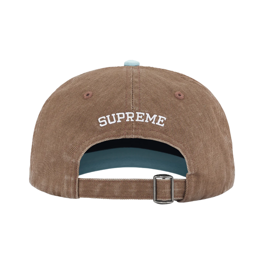 슈프림 피그먼트 코티드 투톤 S 로고 6-패널 브라운 - 25FW(Supreme Pigment Coated 2-Tone S Logo 6-Panel Brown - 25FW) - 2