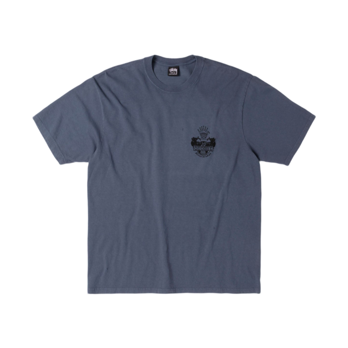 스투시 빌트 투 라스트 피그먼트 다이드 티셔츠 네이비(Stussy Built To Last Pigment Dyed T-Shirt Navy) - 2