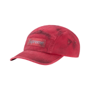 Supreme Overdyed Camp Cap Red - 25FW